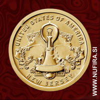 2019 Amerika Izumi 04, New Jersey, 1 USD