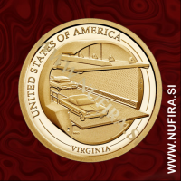 2021 Amerika Izumi 12, Virginia, 1 USD 2021 Amerika Izumi 12, Virginia, 1 USD