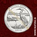 2015 Amerika 29. nacionalni park Bombay Hook, 0.25 USD