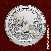 2019 Amerika 50. American Park Idaho, River of No Return, 0.25 USD