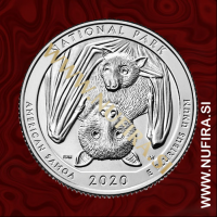 2020 Amerika 51. American Samoa Park, 0.25 USD