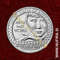 2022 Amerika 01. Anna May Wong 0.25 USD