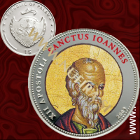 2009 Palau, Twelve Apostles: Saint John, 1 USD, posrebren
