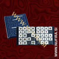 Album za okvirčke, 10 listov po 20 predalov (200x)