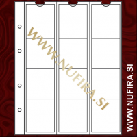 Listi NUMIS za kovance, 12x44 mm, prozoren (5x) Listi NUMIS za kovance, 12x44 mm, prozoren (5x)