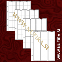 Listi NUMIS, SORT (44, 34, 25, 17, MIX), prozoren (5x)