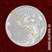 2012 Kanada, Zmaj, 10 CAD, 1/2 oz, srebrnik