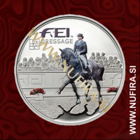 2013 Andorra, FEI: Dressage, 5 DINERS, 20 g, srebrnik 2013 Andorra, FEI: Dressage, 5 DINERS, 20 g, srebrnik