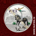 2013 Andorra, FEI: Vaulting, 5 DINERS, 20 g, srebrnik 2013 Andorra, FEI: Vaulting, 5 DINERS, 20 g, srebrnik