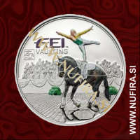 2013 Andorra, FEI: Vaulting, 5 DINERS, 20 g, srebrnik