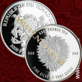 2018 Čad, Mandala Lion, 5000 Francs CFA