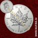 1994 Kanada, Javorjev list, 5 CAD, 1oz, srebrnik