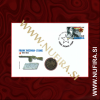2011 Slovenija, FDC 05/2011, (Franc Rozman - Stane), NumisBrief